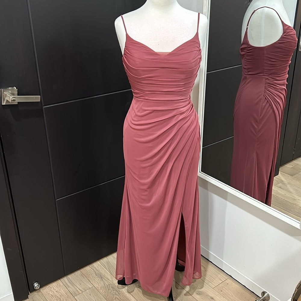 Pretty bridesmaid dress. Never worn. Azazie. Size C (small).